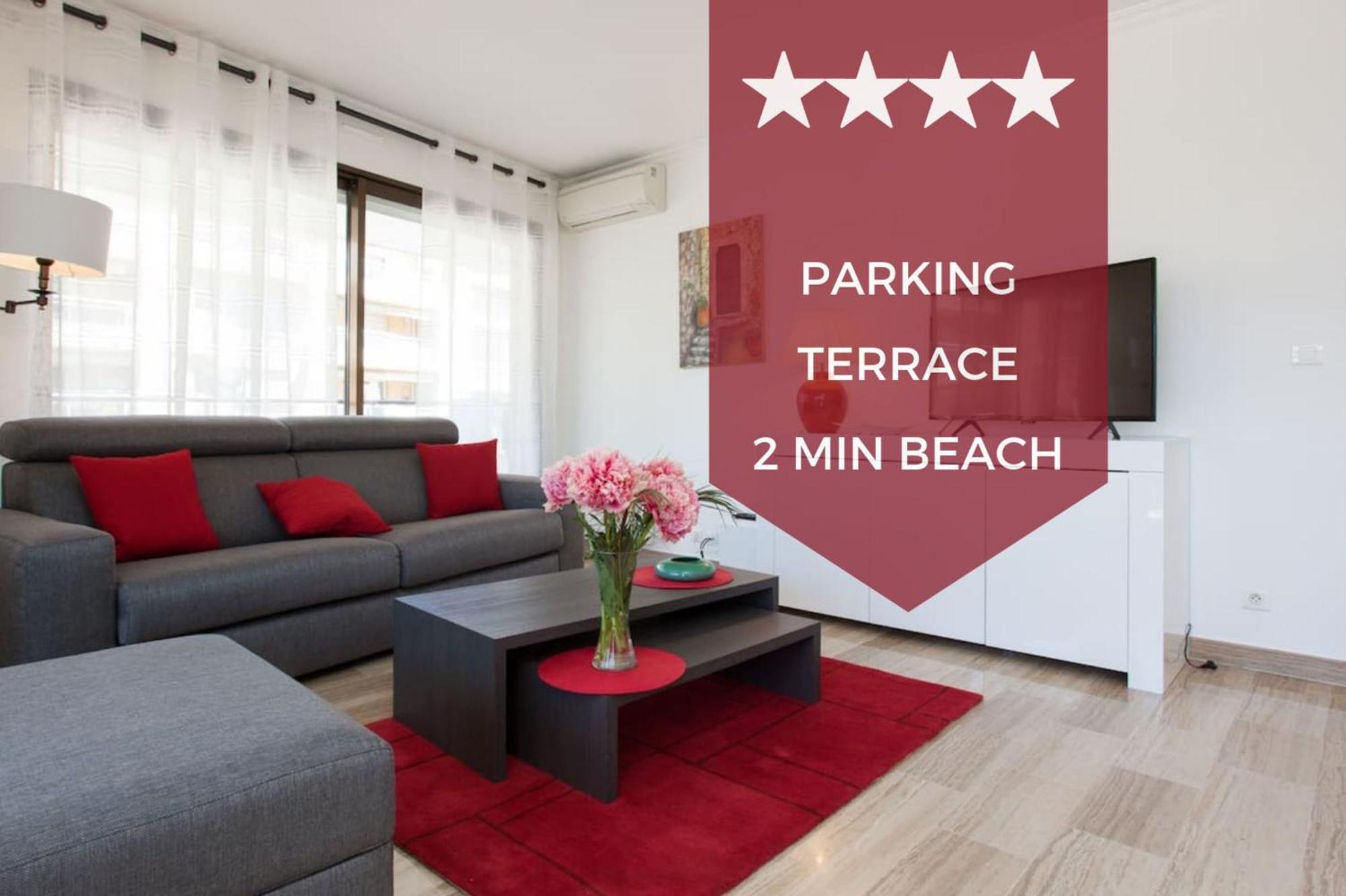 3-Room Apartment With Terrace In Palm Beach Κάννες Εξωτερικό φωτογραφία